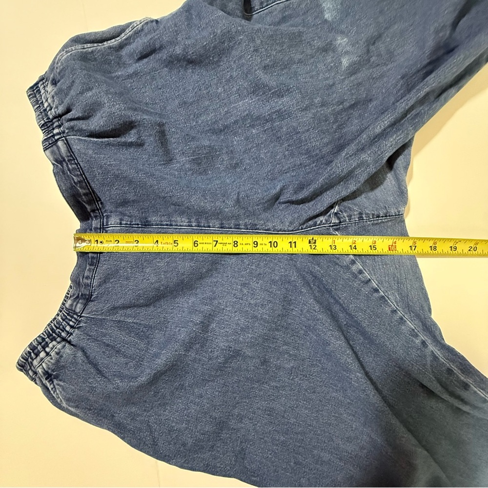 Liz Claiborne #1 Blue Ankle Jeans 100% Cotton Size 22 Petite 26.5” Inseam - Picture 14 of 15